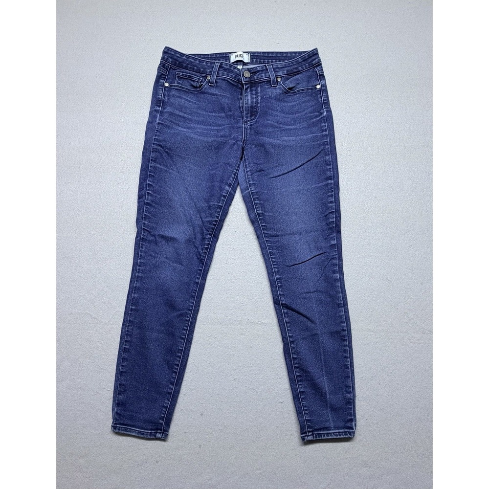 PAIGE Women's Verdugo Ankle Skinny Stretch Denim Jeans - Size 30